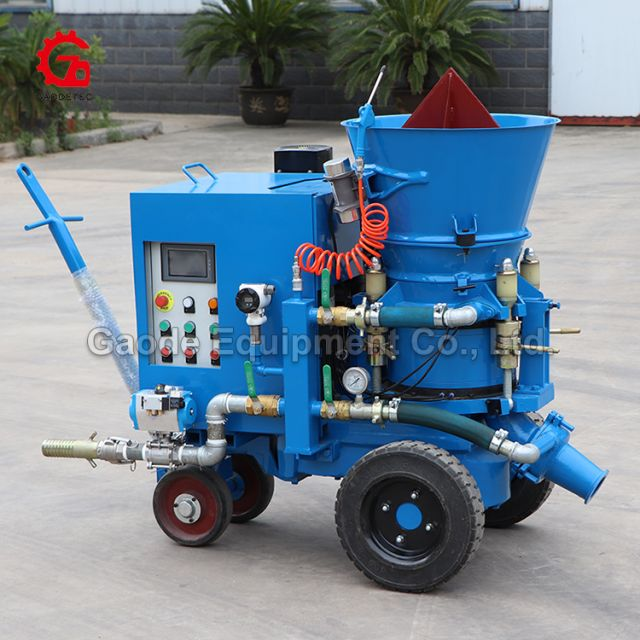 GAODETEC GZ-3ER/S Upgraded Low Dust Refractory Gunning Machine For Dry-mix & Concrete Shotcrete